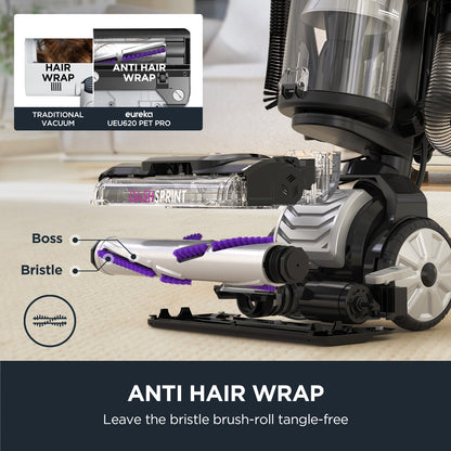 700W Upright Vacuum Cleaner with 2.2L Dust Cup