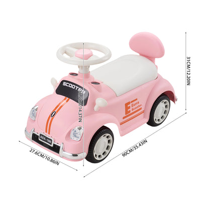 Foot-to-Floor Ride-On Car for Kids