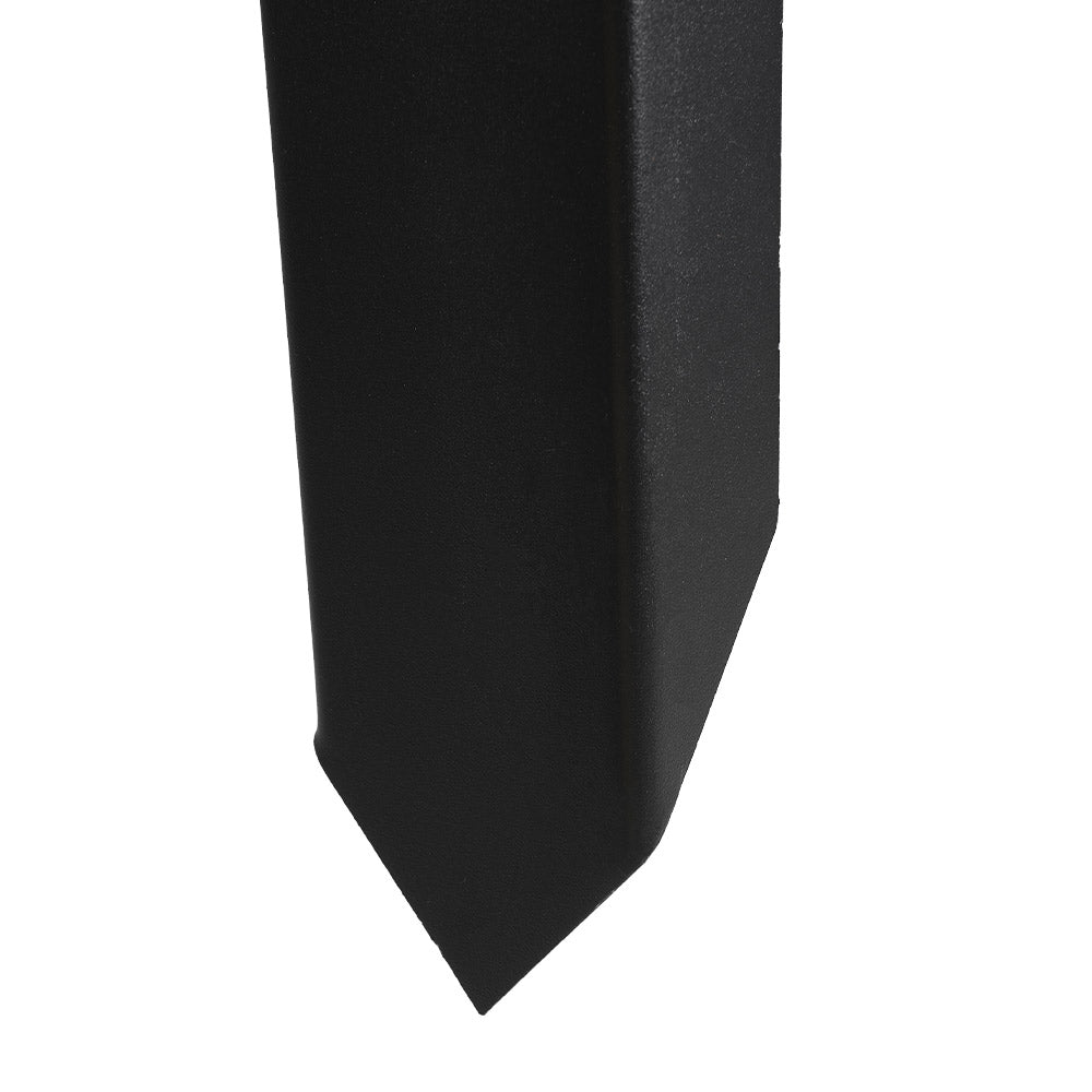 2/4 Pack Black Metal Garden Fence Repair Brackets for Single and Double Sided Use