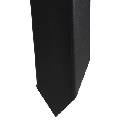 2/4 Pack Black Metal Garden Fence Repair Brackets for Single and Double Sided Use