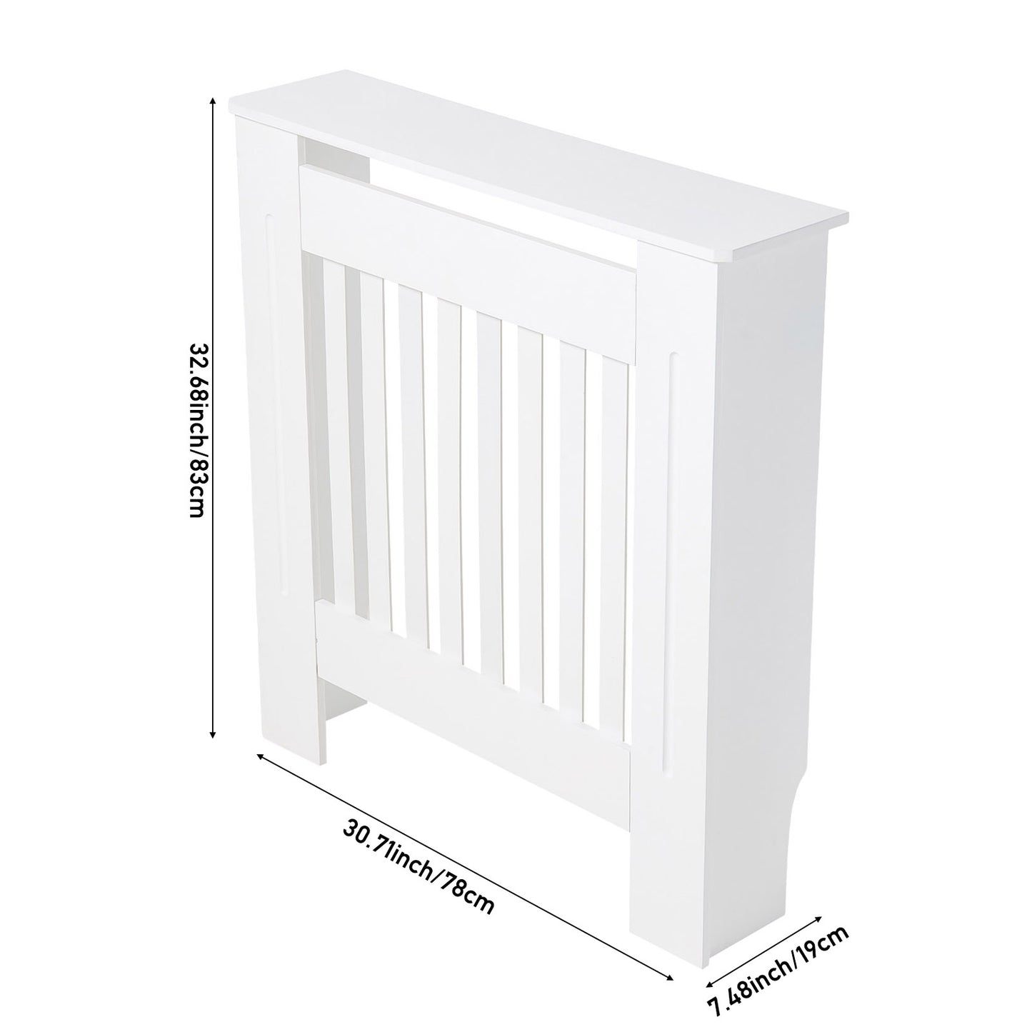 Modern Vertical Slat Radiator Cover