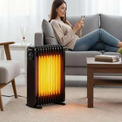 2300W 11 Fins Oil Filled Radiator Electric Heater with Remote Control