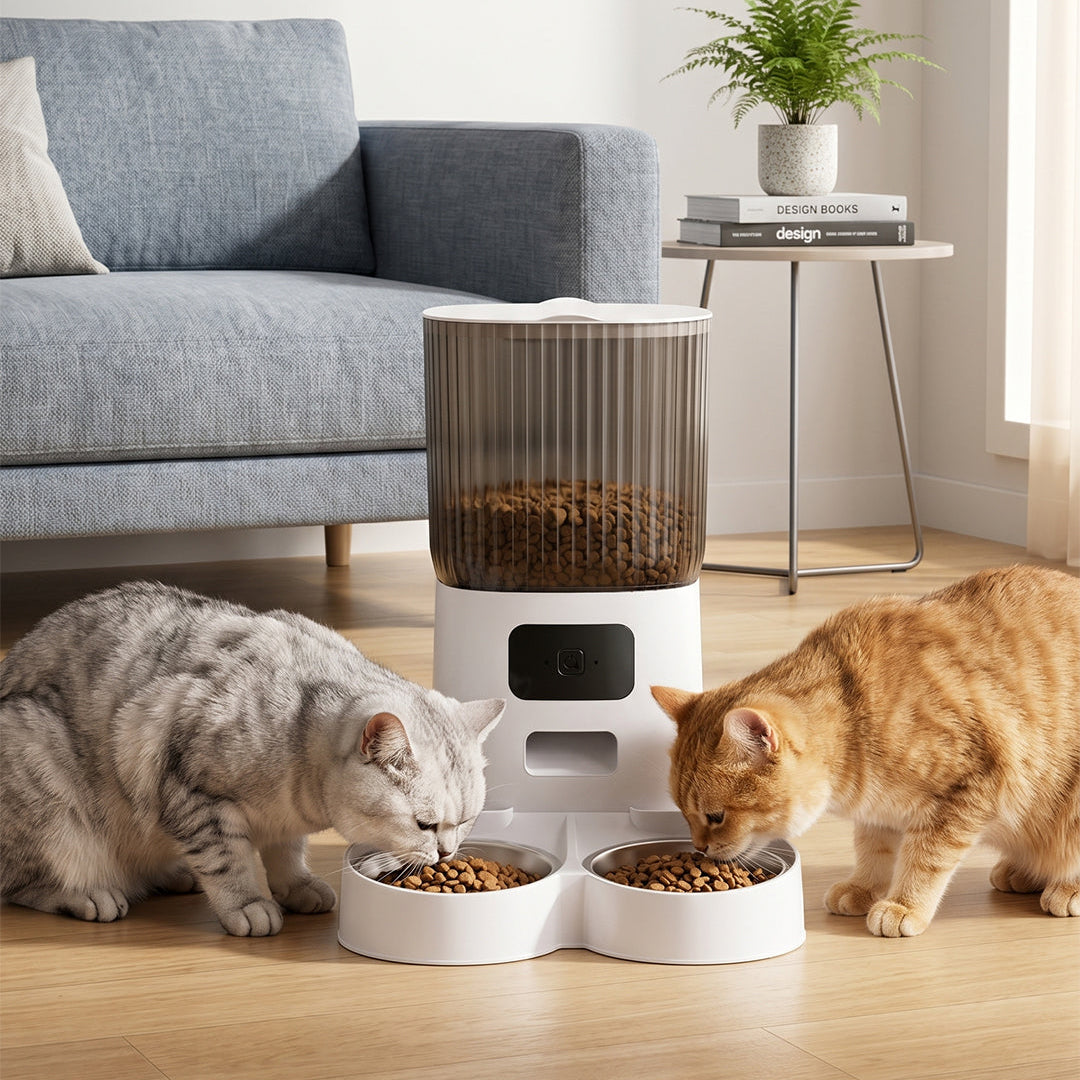 5L Dual Power Pet Feeder with App Control