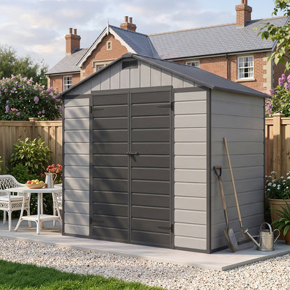 8x4 FT Large Garden Storage Shed