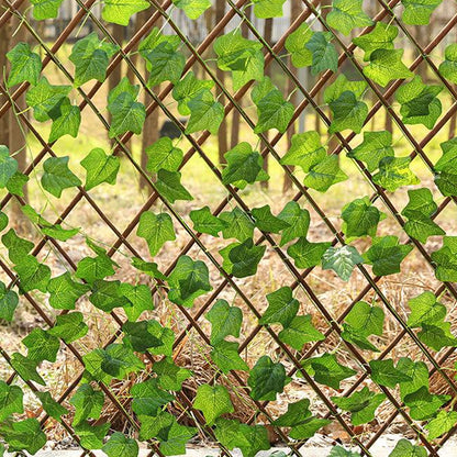 Grape Leaf Artificial Hedge Panel