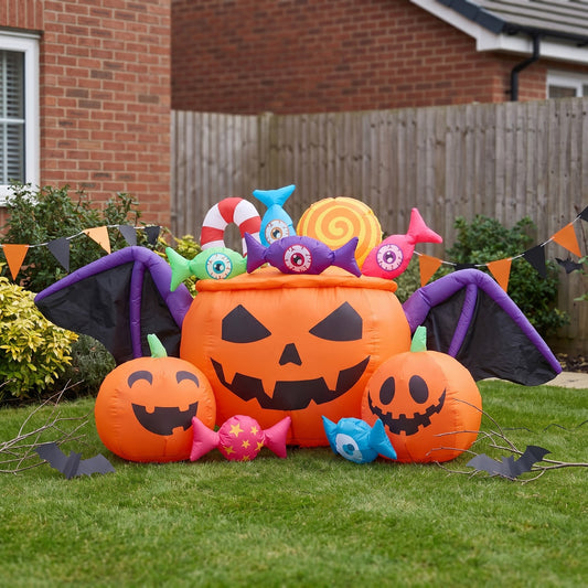 5 FT Halloween Inflatable Decoration with LED Lights