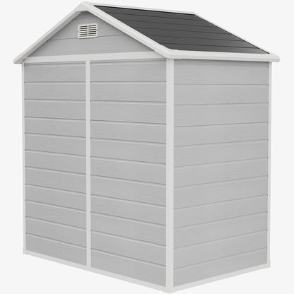 6x4 FT Garden Storage Shed with Lockable Door