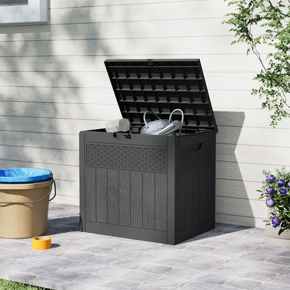 126L Waterproof Plastic Storage Box with a Padlock