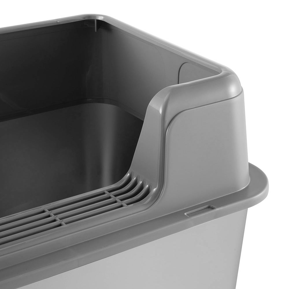 Semi-Closed Anti-Splash Cat Litter Box Pet Toilet