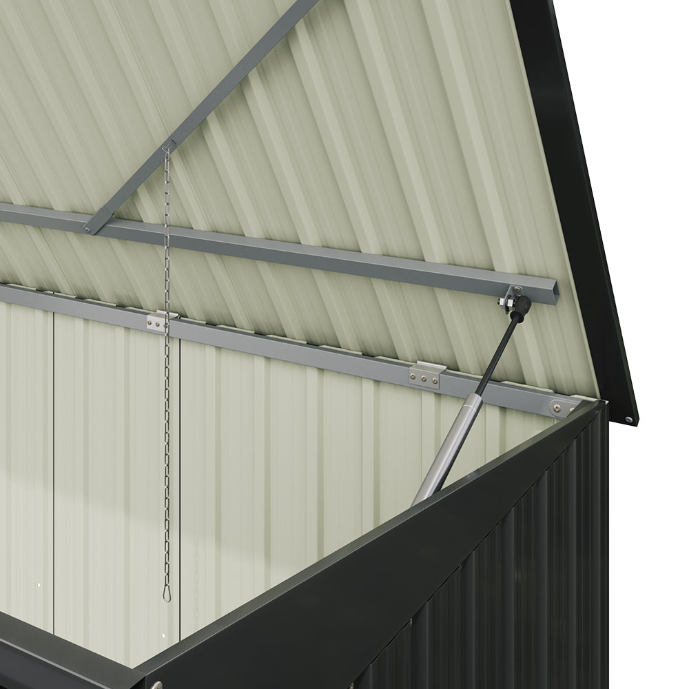 Outdoor Trash Bin Storage Shed
