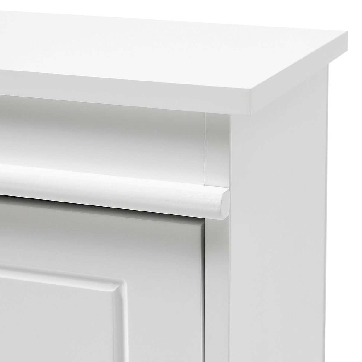 2-Tier Flip Down Shoe Bench Cabinet