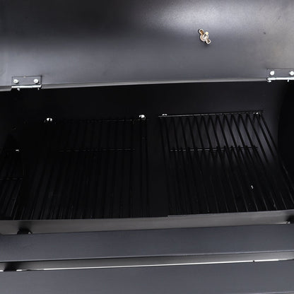Charcoal BBQ Grill with Offset Smoker Garden BBQ Grill   