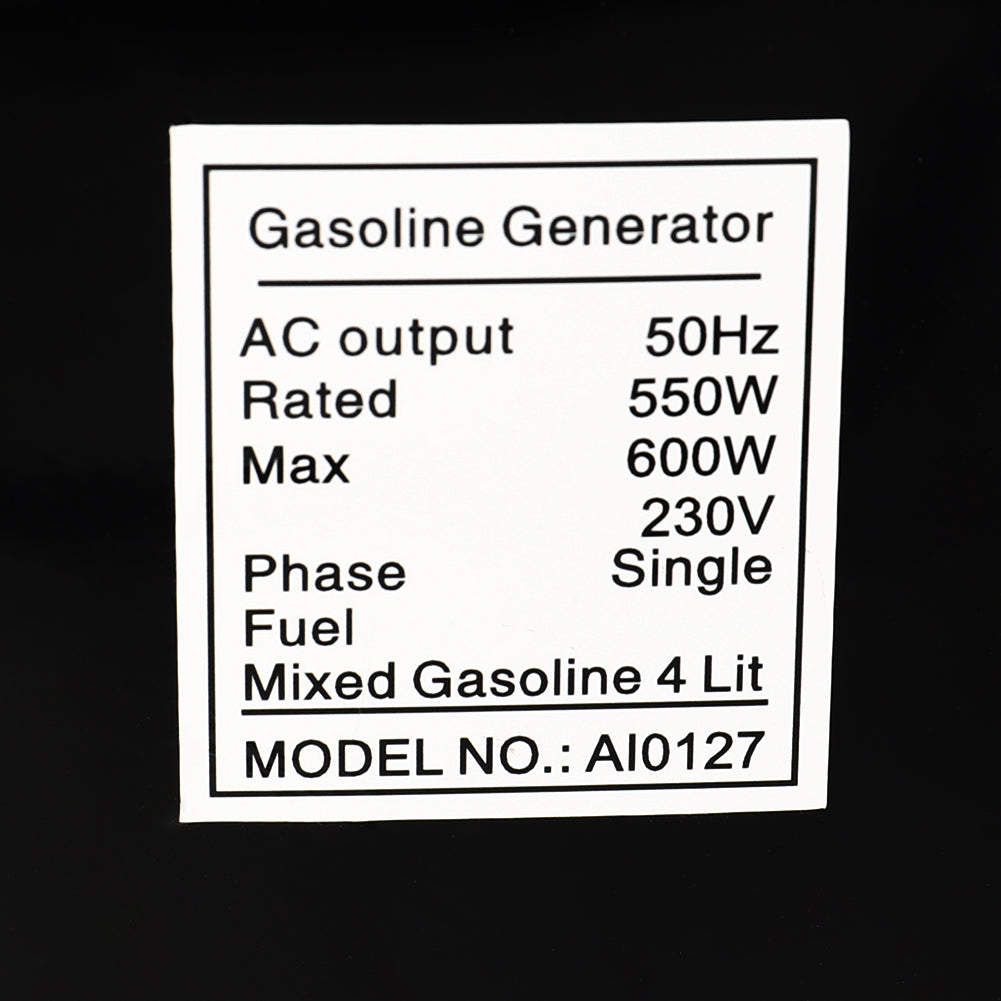 Petrol Powered Portable Electric Generator Power Station
