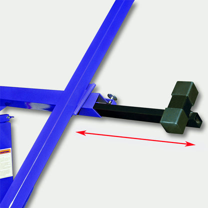 11 Ft Plasterboard Lifter with Rolling Casters Panel Hoist