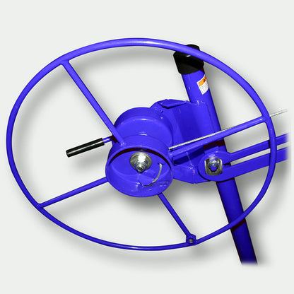 11 Ft Plasterboard Lifter with Rolling Casters Panel Hoist