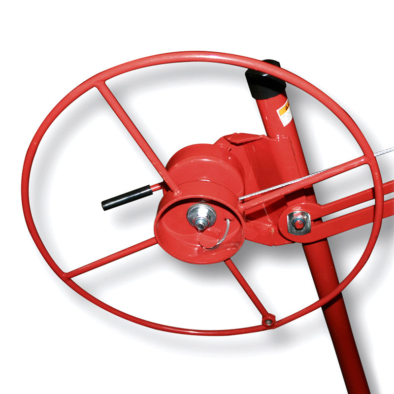 16 Ft Rolling Casters Plaster Board Lifter Panel Hoist