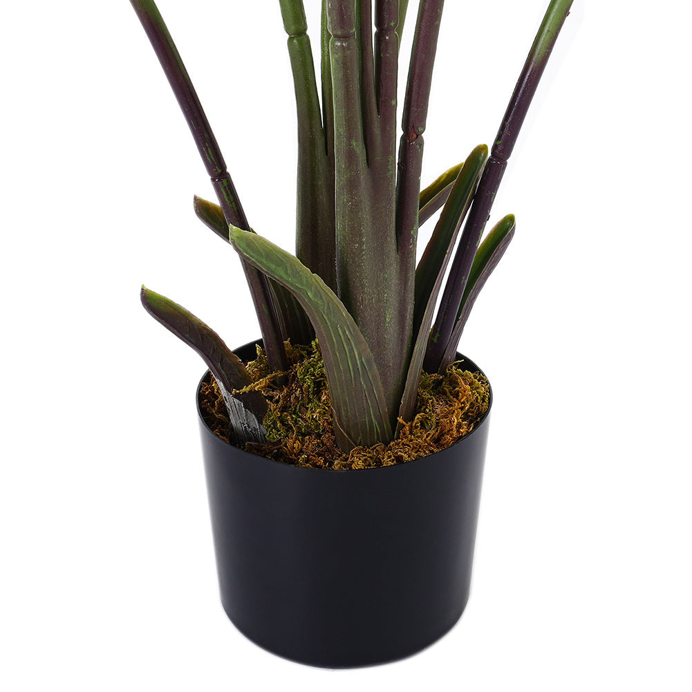 Artificial Banana Leaf Tree Faux Large Plants in Pot Plants   