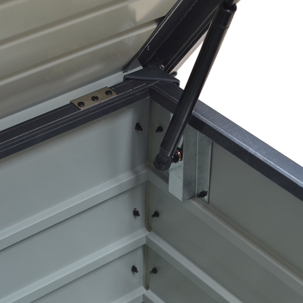 600L Metal Lockable Waterproof Garden Storage Box