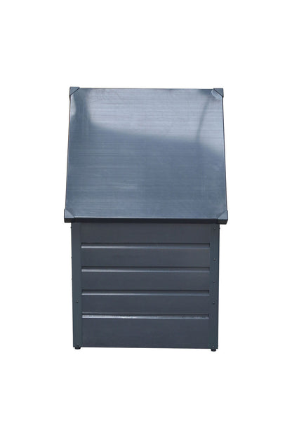 200L Metal Lockable Waterproof Garden Storage Box