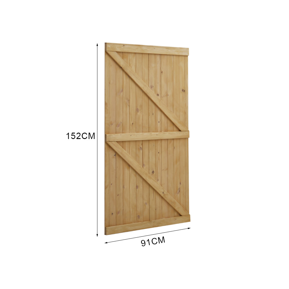 91CM Wide Pine Wood Garden Gate with Latch