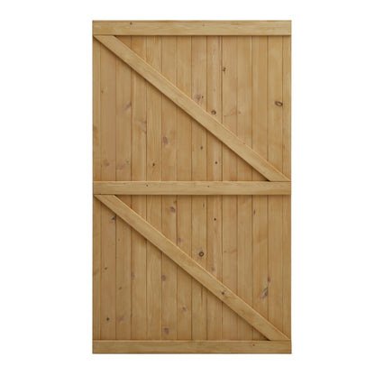 91CM Wide Pine Wood Garden Gate with Latch