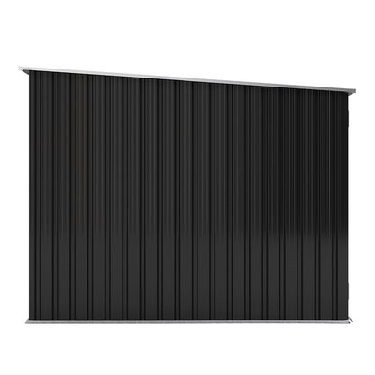 195CM Wide Steel Garden Shed For 4 Bicycles