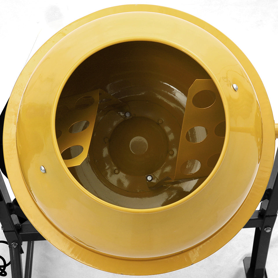 Portable Electric Cement Concrete Mixer with Wheels