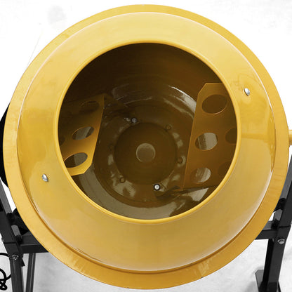 Portable Electric Cement Concrete Mixer with Wheels