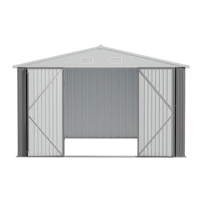 317.6cm Wide Outdoor Metal Storage Shed