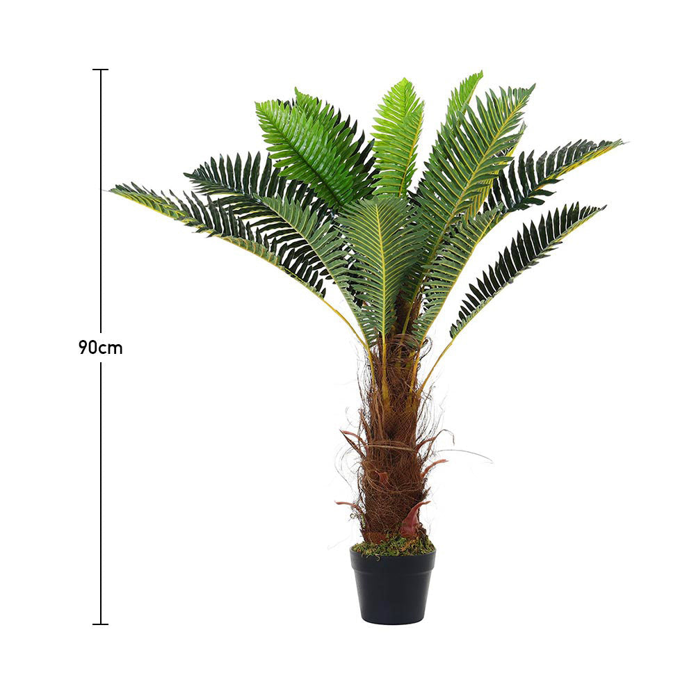 Artificial Boston Fern Plants Greenery UV Resistant Fake Plants Greenery Artificial Plants   